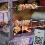 Chaap on a Grill - Log, Colour and B&W