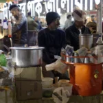 Jhal Muri Seller - Log, Colour and B&W