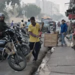 Street Cleaner Brooming - Log, Colour and B&W