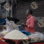 Puffed Rice Seller Cart - Log, Colour and B&W