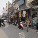 Cloth Market in Lucknow - Log, Colour and B&W