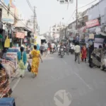 Local Market in Lucknow - Log, Colour and B&W