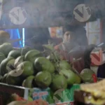 Coconut Seller Boy - Log, Colour and B&W
