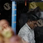 Man Rolling/Making Paratha Cart - Log, Colour and B&W