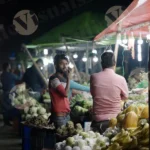 Local Vegetable Market - Log, Colour and B&W