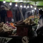 Local Vegetable Market - Log, Colour and B&W