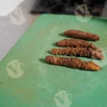 Fried Chaap Sticks - Log, Colour and B&W