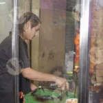 Mixing of Chaap and Spices - Log, Colour and B&W