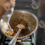 Mixing of Chaap and Spices - Log, Colour and B&W