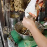 Seasoning of Chaap (Veg Chicken) - Log, Colour and B&W