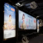 Delhi Bus Stand - Log, Colour and B&W