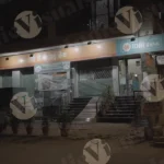 IDBI Bank at Night - Log, Colour and B&W