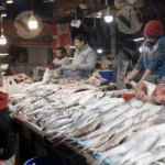 Fish Market - Log, Colour and B&W