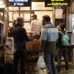 Local Tea Seller - Log, Colour and B&W