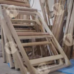 Wood frame - Log, colour and B&W