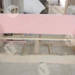 Wooden sofa frame - Log, colour and B&W