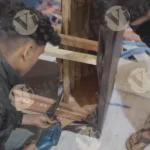 Making sofa - Log, colour and B&W