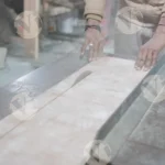 Plywood cutting - log, colour and B&W