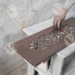 Continue making desings on plywood - Log, colour and B&W