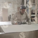 Continue nailing the top plywood – Log, Colour and B&W