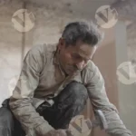 Carpenter is working on plywood – Log, Colour and B&W