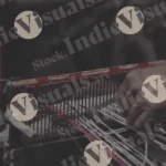 Weaving on a loom - Log, colour and B&W