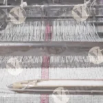 Weave machine weaving thread - Log, colour and B&W