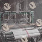 Mechanized Device used to Weave Threads into Fabric - Log, colour and B&W