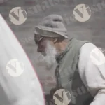 A Old Man working in factory - Log, colour and B&W