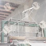 A loom, used for weaving fabric - Log, colour and B&W