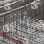 Threads being wound together by a machine - Log, colour and B&W