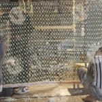 Making sheet of flowers (phoolon ki chadar) - Log, colour and B&W