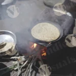 Chapati ( Roti) - Log, colour and B&W