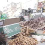 Selling dates (khajur) - Log colour and B&W