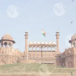 Red fort (Lal Qila) - Log, colour and B&W