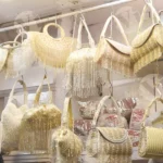 Bridal handbags including clutches, potli bags, and shoulder bags - Log, colour and B&W