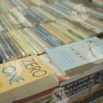 Stack of books - Log, colour and B&W