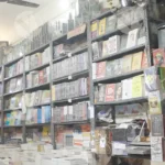 Darya Ganj book shop - Log, colour and B&W