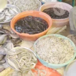 Local Fish shop - Log, colour and B&W