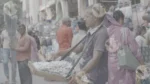 Man Selling Things - Log, colour and B&W - Image 3