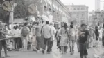 A Man Selling Cotton Candy in Public - Log, colour and B&W - Image 2