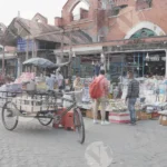 A Bustling Marketplace with a Wide Variety of Goods - Log, colour and B&W