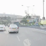 Driving in Kolkata - Log, colour and B&W