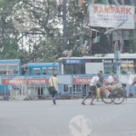 Kolkata Traffic - Log, colour and B&W