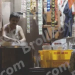 The Tea Seller is Making Tea - Log, colour and B&W