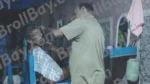 A Barber is Shaving Man Beard - Log, colour and B&W