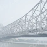 Howrah Bridge - Log, colour and B&W