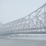 Howrah Bridge Kolkata - Log, colour and B&W