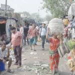 Kolkata Flower Market - Log, colour and B&W