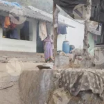 A Rural Scene in a village or Less Developed Area - Log, colour and B&W